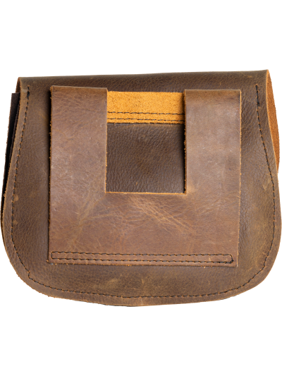 Trollfelsen Gewandung Gürteltasche Hrothgar  Hellbraun Hinten